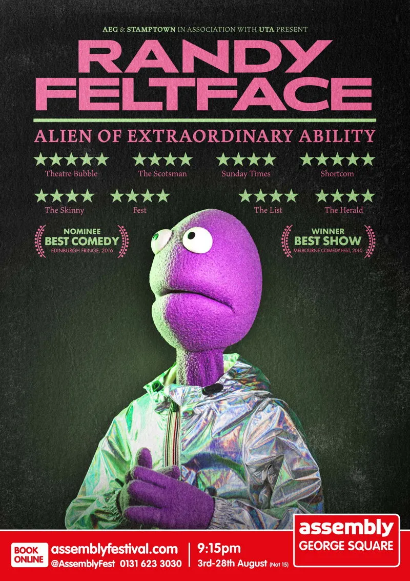 Randy Feltface — Alien of Extraordinary Ability